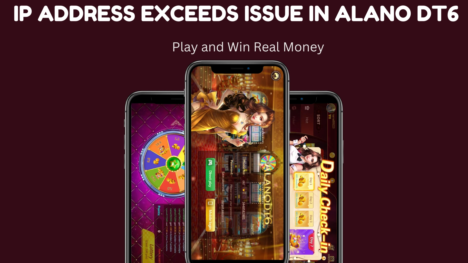 Alanodt6 IP Adress Exceeds